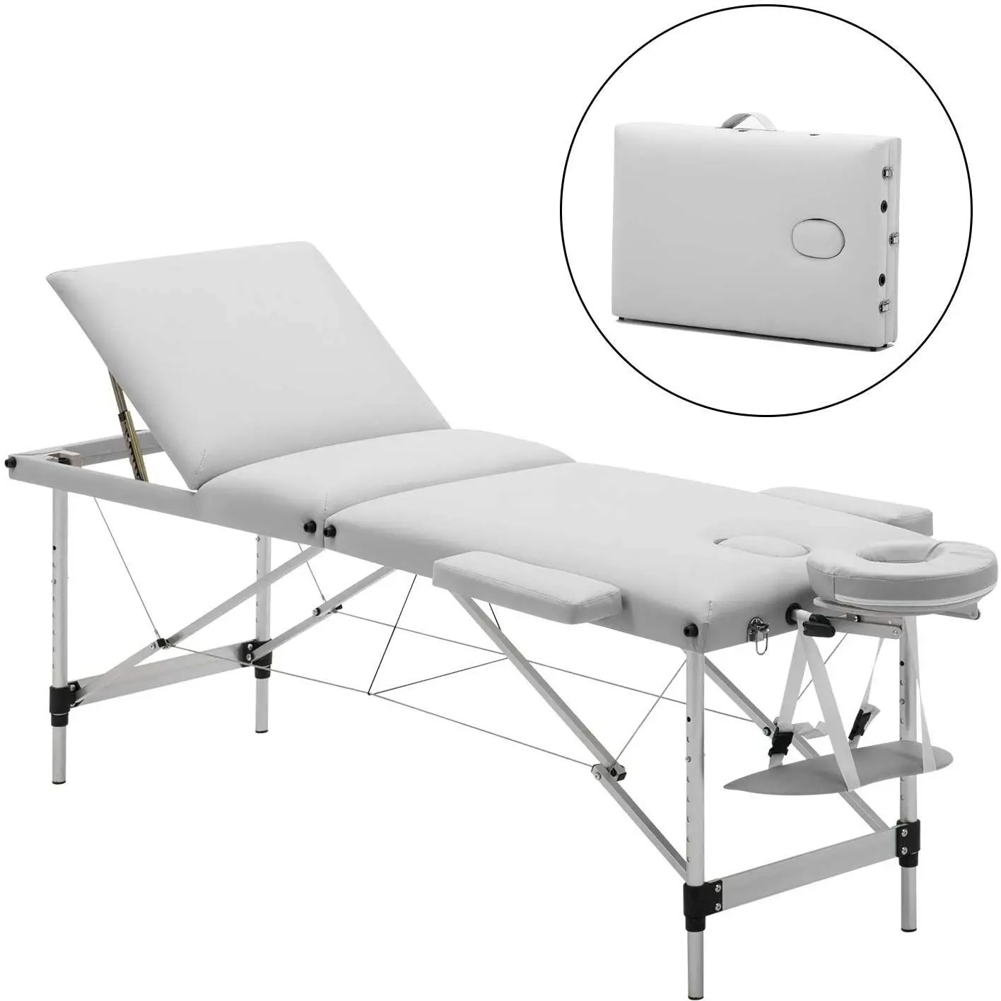 kin vooroordeel Beter Portable Massage Bed Aluminum Folding Cosmetic Bed Ergonomic Therapy Sofa  Table Spa Salon Furniture - Massage Tables & Beds - AliExpress