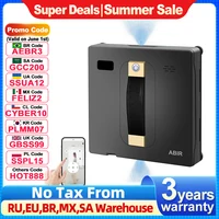 Robot Window cleaner ABIR WD8,Dual Water Spray,Smart Memory,High Vacuum Suction, Laser Sensor, Home Wall Glass Cleaning Robot 1