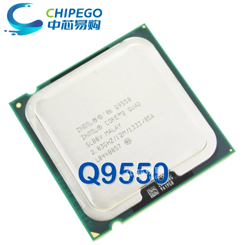 CPU Q9550 SLB8V, 100% GHz, 12M, 95W, LGA775, Quad-Core, Quad-Thread, 2,83
