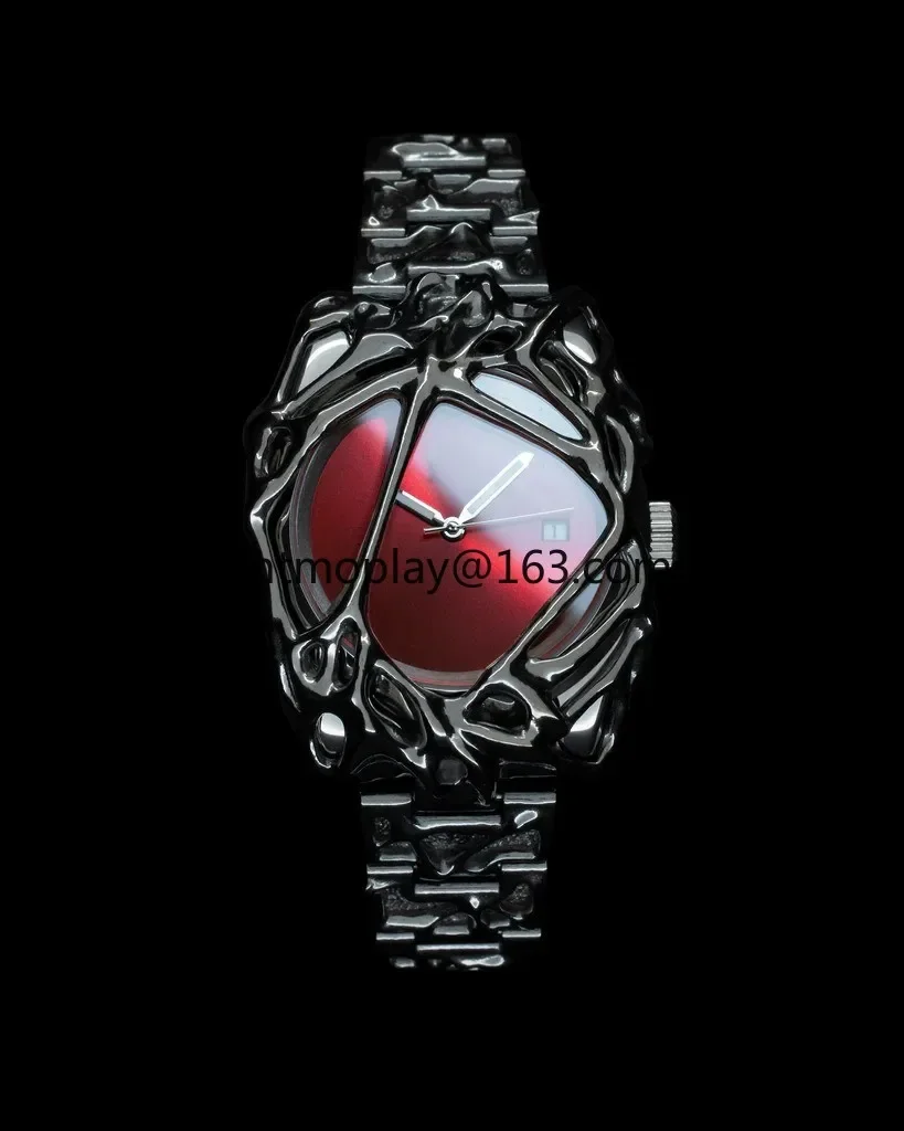 Special-shaped watch spider web, retro y2k European and American high-end ins with the same niche design