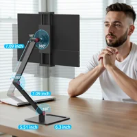 Amoudo 15.6 Inch 1920x1080P Portable Monitor with Desk Stand USB Type-C Mini HDMI Second Screen for PS4, XBox Switch PC Mac - Image 5