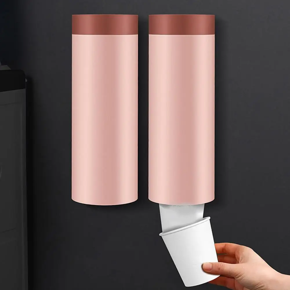 Can Be Placed 40-45 Cups Cup Holder Small Size Large Capacity Bathroom Hardware Cup Storage Container Excess Paper Cups.