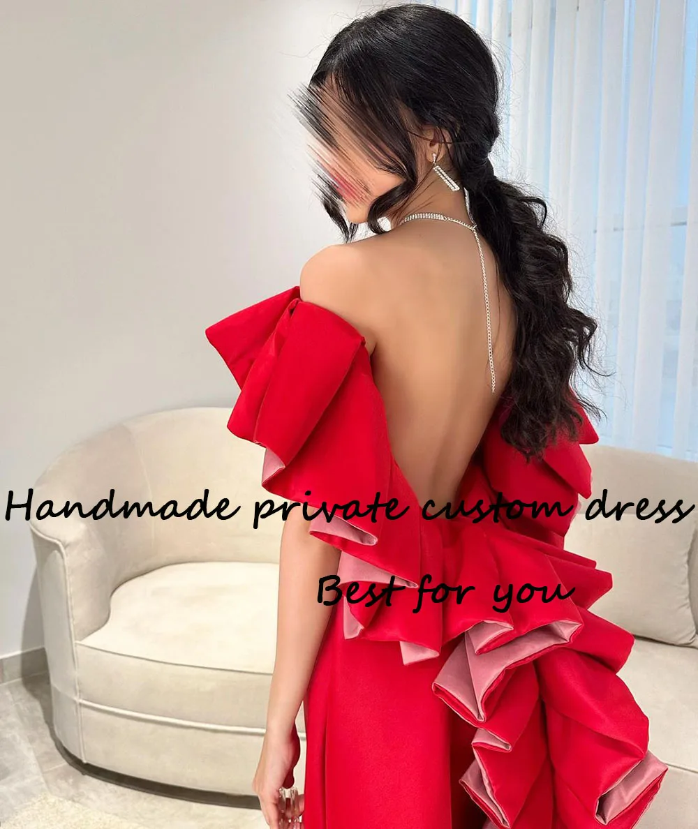 Рисунок 2 - Красные атласные вечерние платья