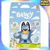 Genuine Kung Fu Hero Bluey Bluck Soft Glue Decompression Stretch Deformation Doll Children'S Toys Bluey Doll Birthday Present 1