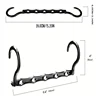Space Saving Storage Hangers Multifunction Plastic Clothes Racks Rotary Organizer Hangers 5 Hole Magic Closet Wardrobe Organizer 6