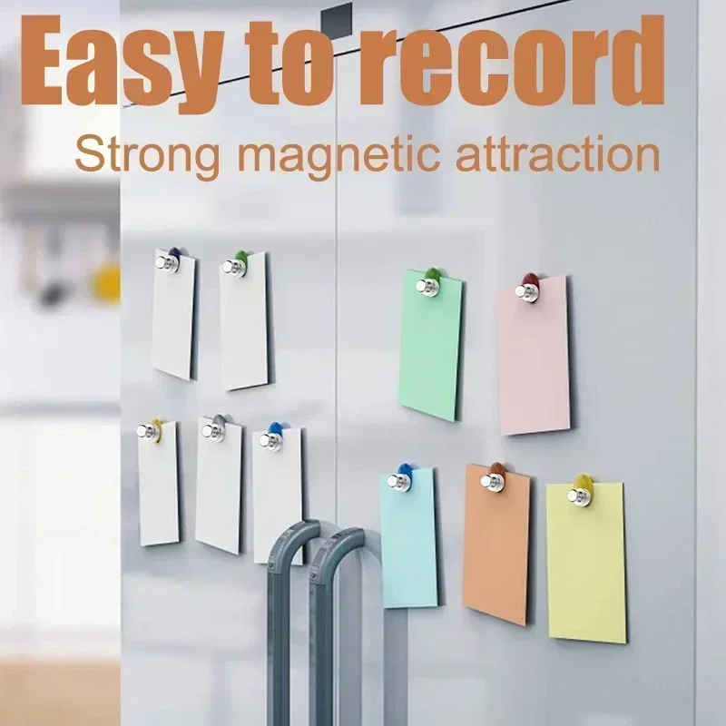Neodymium Magnet Super Strong Suction Cup Refrigerator Aimant Thumb Nail Magnetic Powerful Neodymium Magnets Fridge Hardware