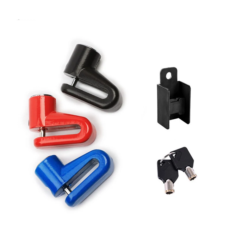1 Set Anti-theft Bicycle Electric Scooter Disc Brake Wheels Lock For Cycling Scooters Motorcycles Accessories