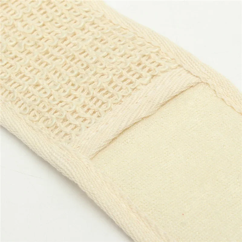 Natural Soft Exfoliating Loofah Bath Shower Unisex Massage Spa Scrubber Sponge Back Strap Body Skin Health Cleaning Tool 4