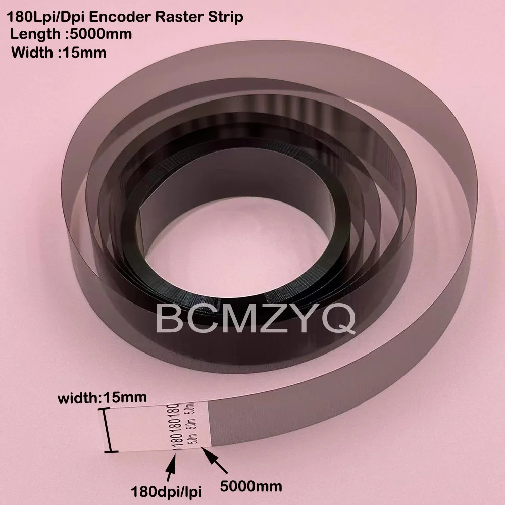 2 pz 180Lpi Encoder Strip Raster Film H9730 15mm 180 dpi Nastro per Allwin Human Xuli Infiniti Stampante di Grande Formato Plotter - immagine 2