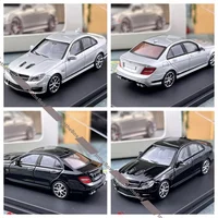 King Model 1/64 MB C63 W204 507 Diecast Model Car Collection Limited Edition Hobby Toys 1