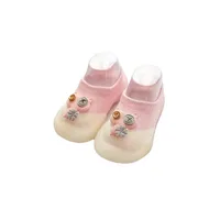 Baby Floor Shoes and Socks Non-slip Soft Sole Breathable Spring and Summer Fashion Cute Baby Indoor and Outdoor Walking Shoes 5