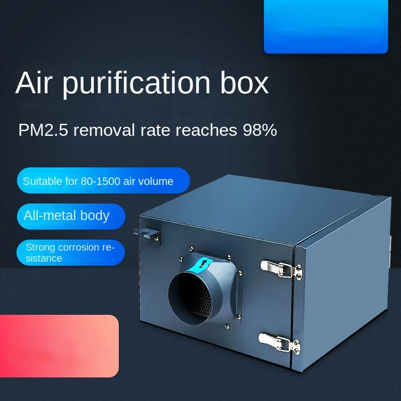 

Коэффициент удаления дымки 98% системы переработки вентиляции воздуха Передний Воздушный фильтр PM2.5 коробка фильтрации фильтр
