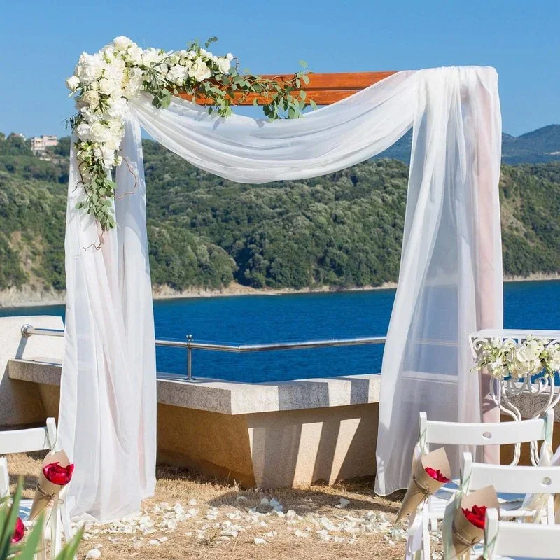 

18 футов, свадебные супинаторы с изображением дерева, навес для кровати, церемонии, вечеринки, сцены, фон, Потолочный декор, настольная дорожка, украшение для дня рождения вечерние