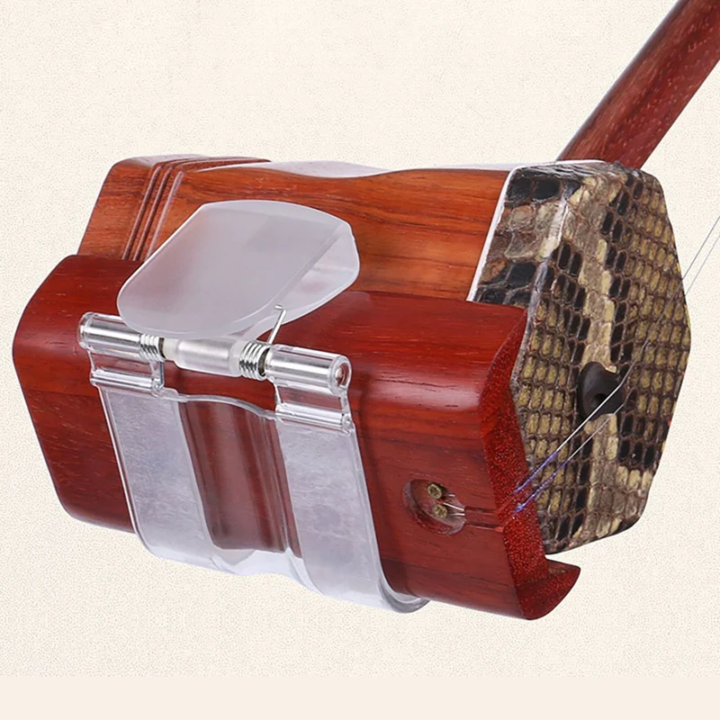 Portable Erhu Holder Erhu Waist Support Musical Instrument Accessories Transparent White Holder Accessories erhu accessories