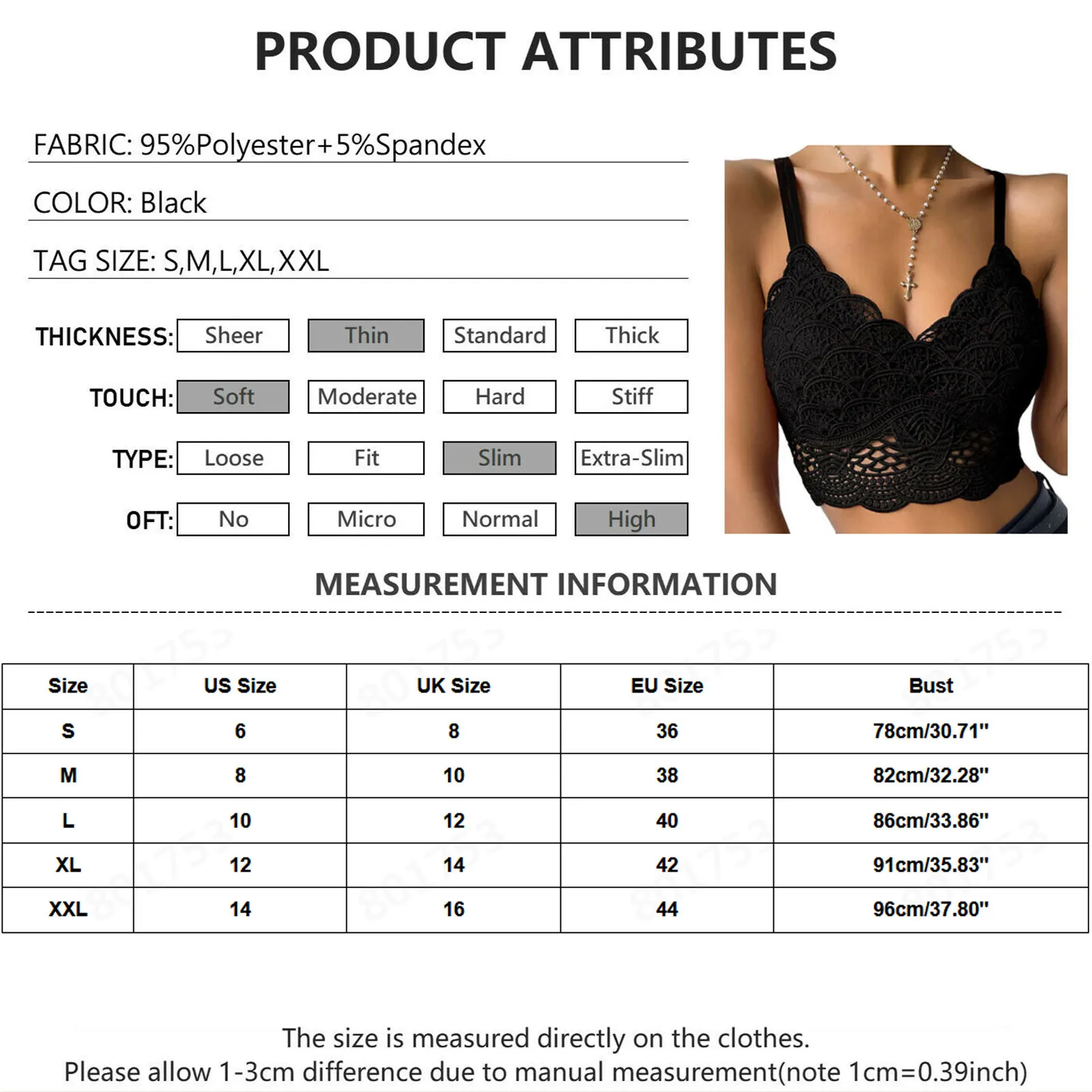 Summer Women Lace Sexy Crop Top Vest Sleeveless Padded Bralette Bra Bustier Club Cropped Tank Camis Camisole Lingerie Underwear