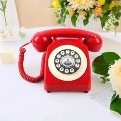 CHEETA Factory sale Wedding Audio Guest Book Phone Retro Telephone Rotary Type Turning Table Record Telephone