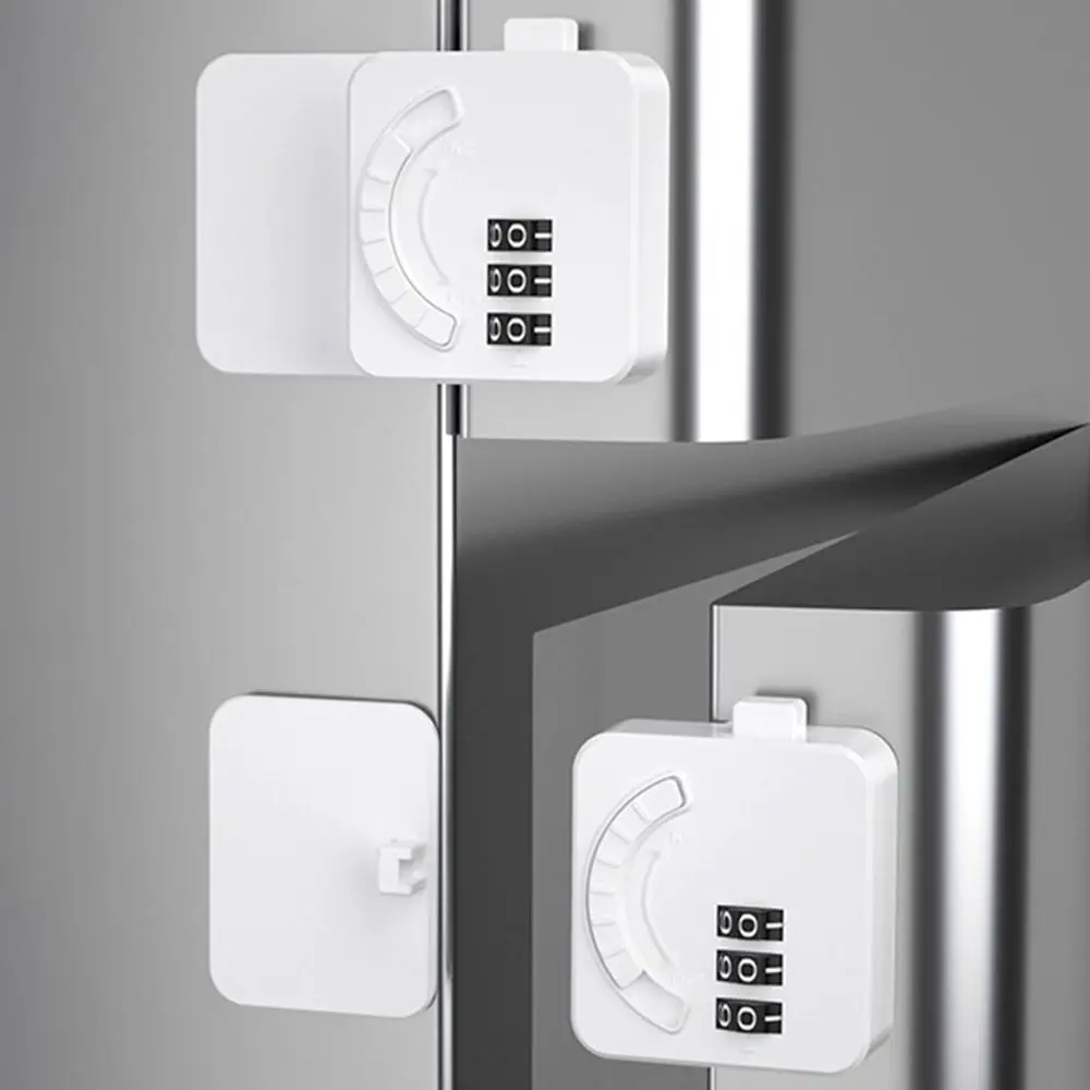 ABS Alloy Digital Password Lock for Refrigerator Doors