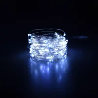 100 LED fée solaire étanche fil de cuivre chaîne lumières fête de noël guirlande lampe à énergie solaire pour jardin extérieur mariage 5