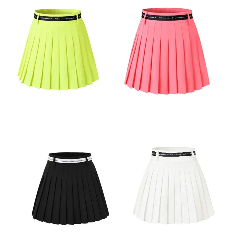 Women's High-waisted Pleated Golf Skirts Tennis Skirts Girls' Fitness Yoga Workouts Running essentials running skirts sports skirts