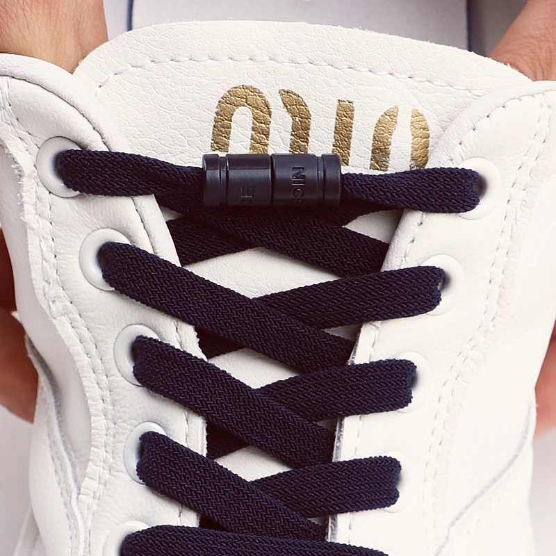 1Pair/2Pair Elastic Laces Capsule Buckle Shoelace Sneakers Flat Shoes no tie Kids Adult Shoe Accessories