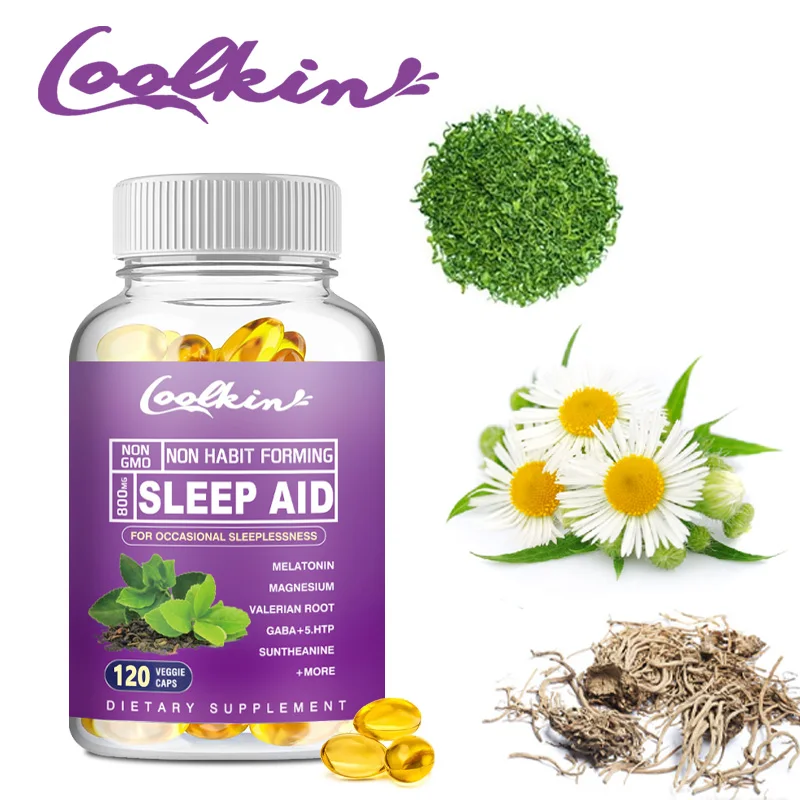 

Natural Sleep Aid for Adults, Containing Melatonin, Valerian Root, Theanine and More | Healthy Sleep Supplement | Sleep Promoter