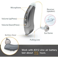 Digital Hearing Aids with Bluetooth Audifonos 10 Channels Mild to Moderate Loss Invisible Portable Adjustable Sound Amplifier 2