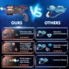 VATOS Rechargeable Health-value Data SYNC Laser Tag Gun Infrared Laser Tag Sets 4 Vest Glowing Light Lazer Tag Game for Adults f 2