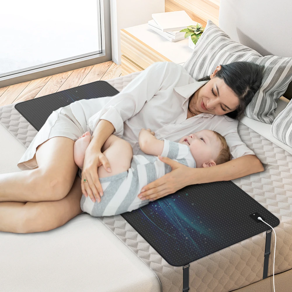 Grounding mat kit Grounding Leather Mattress Grounding Conductive Leather Earthing Mattress Sleep Mat Restore Energy For Better Sleep Anti-static