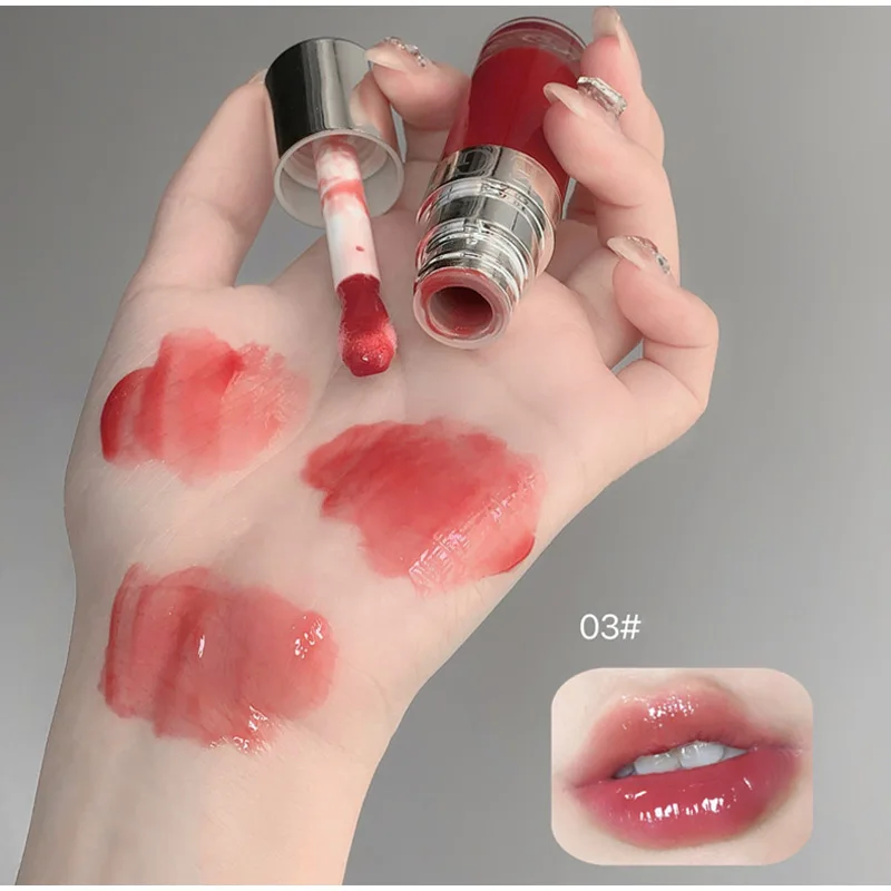 Lip Gloss Lipsticks Oil Balm Moisturizing Lips Makeup Make-up for Women Skin Care Skincare Products Cheap Cosmetics Tint Cute 5