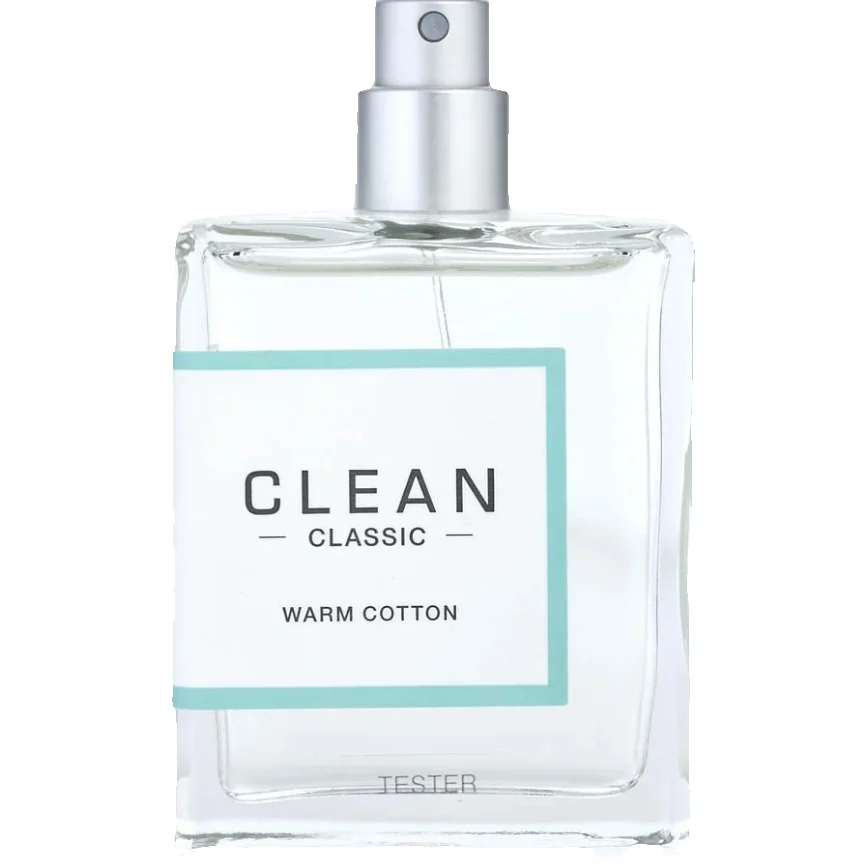 Clean Warm Cotton Damen-Eau de Parfum Spray (Neue Verpackung) 60 ml Tester, abgedeckt oder offen, zufällige Verpackung ist einfach_voghion.com