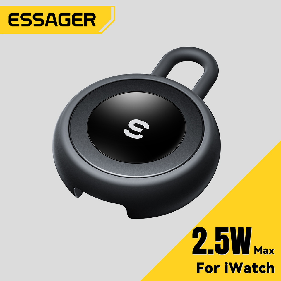 Essager USB C Wireless Charger for Apple IWatch 9 8 SE Ultra Protable Magnetic Charger Charging Dock Station Type C Watch Charge