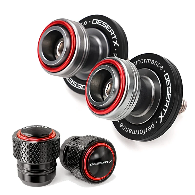Für DUCATI DesertX 937 DesertX Rally 2022 2023 2024 2025 CNC Motorrad Zubehör Schwinge Spulen Slider Stand Schrauben – Detail 7