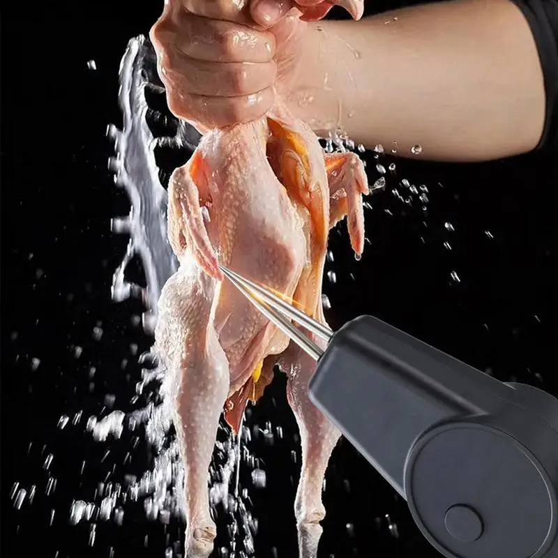Electric Poultry Plucker Chicken Plucker Defeathering Machine Stainless Steel Chicken Defeatherer Handheld Hair Removal Tool
