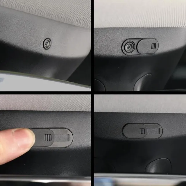 2pcs Car Webcam Covers For Tesla For Model 3/Y 2017-2021 Interior Camera Webcam Covers Easy To Install Automobile Accessories - Image 3