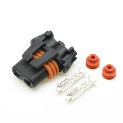 2 - Pin Waterproof Automotive Power Connector Set (1 x female)