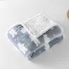 Newborn Baby Blanket Thick Fleece Thermal Swaddle Wrap Quilts Infant Baby Boy Girl Bedding Blanket 2 Layers Stroller Sleep Cover 2