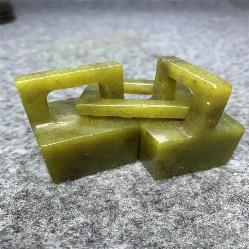 Chinese-Tibetan-Xiuyu-Jade-carved-joint-seal-pendant-decoration