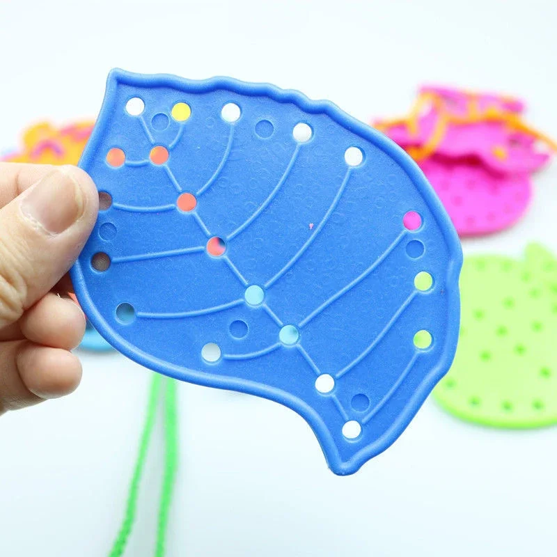Threading Toys Montessori Educational Fine Motor Skills Development Classroom Supplies Regalos Cumpleaños Niños Para Invitados 4