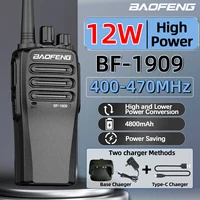 BaoFeng BF 1909 12W High Power Walkie Talkie Long Range Two Way Radio Type C Charging Transmitter Upgrade BF 888S UV 5R UV 82 1