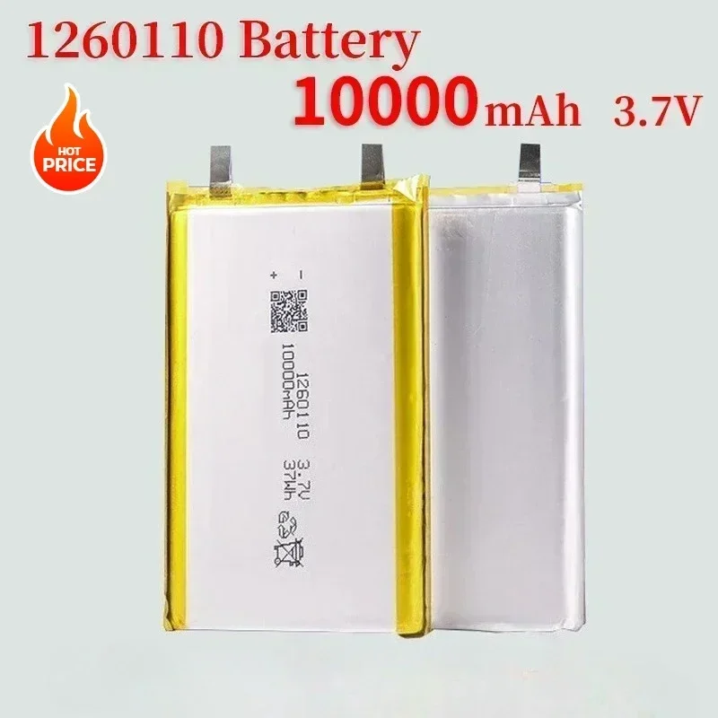 3.7V 10000mAh 1260110 Batteria ai polimeri di litio Batterie ricaricabili ai polimeri di litio per giocattolo Accumulatori e caricabatterie di riserva GPS Laptop Luci da campeggio Fai da te - immagine 3