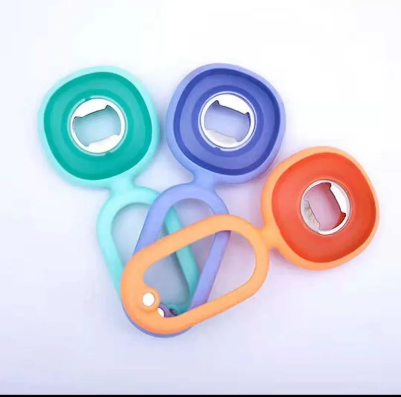 

Multi-Purpose Eco-friendly Round Silicone Jar Opener Bottle Lid Beer Decapper Gadgets Home Kitchen Tools