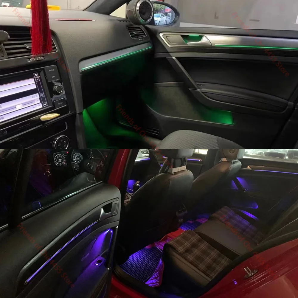 10/30 Colors Ambient Light Set For Golf 7 GOLF 7.5 MK7 20152022