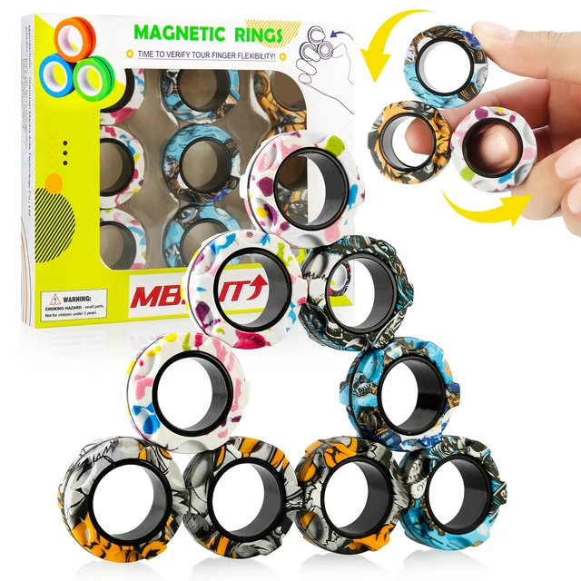 Fidget Slider, Rotazione del triangolo magnetico EDC Giocatt