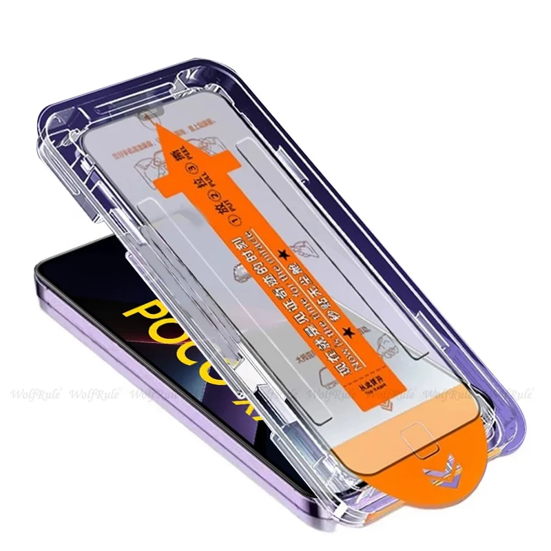 4/3/2/1 stücke Für Poco X7 Pro Glas Xiaomi Poco X7 Pro Gehärtetem Glas 9H HD Telefon Volle Abdeckung Staub Kostenloser Screen Protector Poco X7 Pro – Detail 3