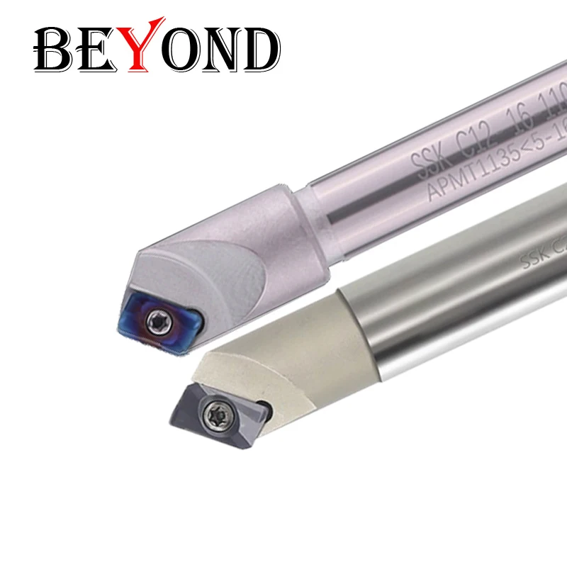 Фрезерный инструмент для фаски BEYOND SSK 45 30 60 градусов используется APMT1135 1604 держатель для токарного станка с ЧПУ SSK45 фаска C16 C20 ЧПУ 90 градусов