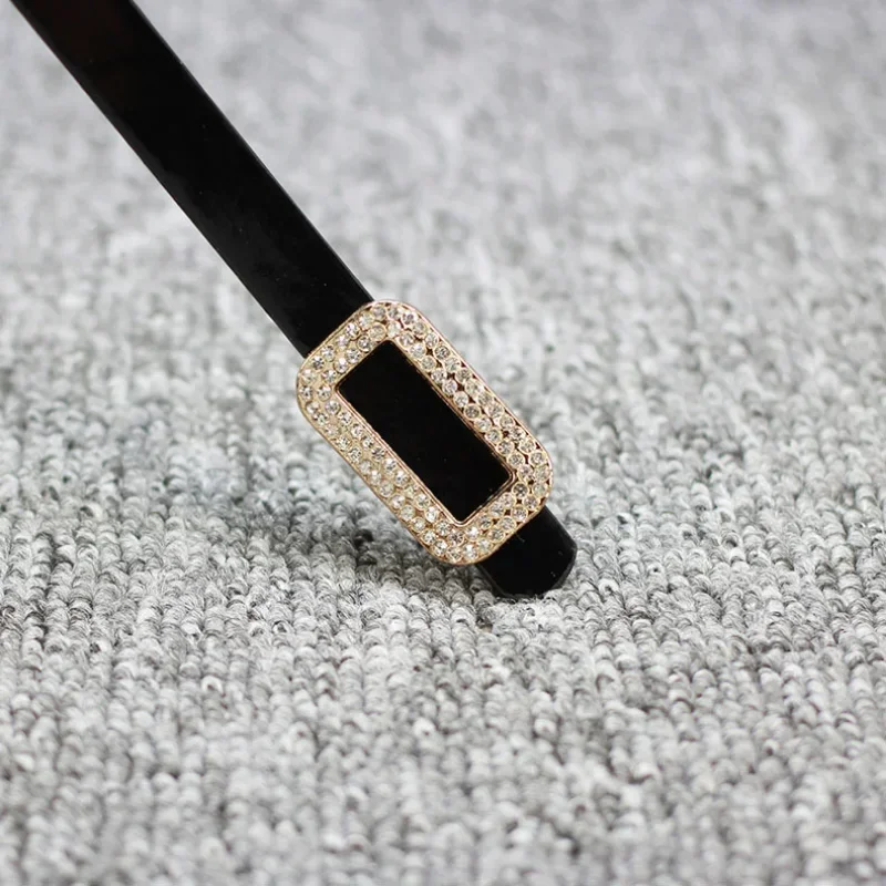 1.2cm Super Thin PU Belts for Girls Summer Lightweight Convenient Belt Children Student Fashionable Belts
