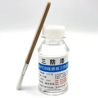 100ML Three Anti-Paint Waterproof Moisture-proof Dust-proof Paint with Brush 2