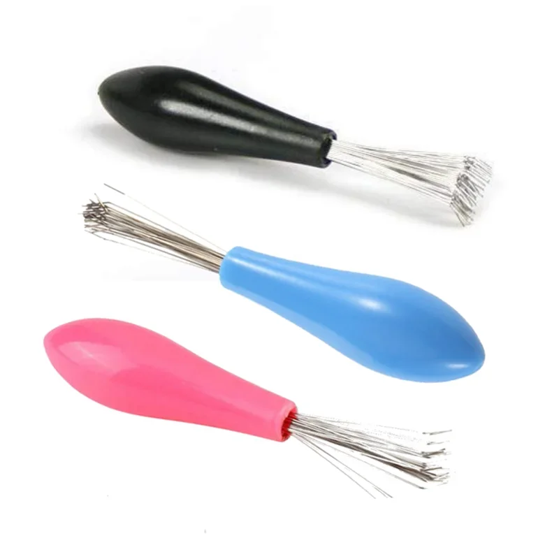 Hair Brush Cleaner with Plastic Handle - Efficient Tool for Removing Embedded Hair and Debris