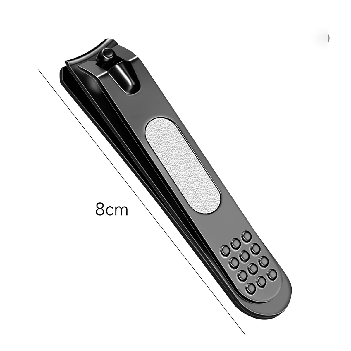 Nail Clipper Nail Clippers 3pcs Stainless Steel Black Nail Clippers Multi-style Nail Cutters For Manicure Professional Reusable Fingernail Trimming Tools