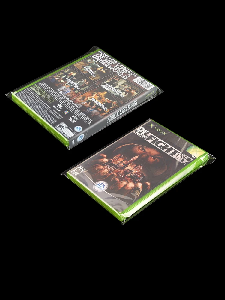 100 teile/paket CD Spiel Fall Wiederverschließbare OPP Kunststoff Tasche Ärmeln für Sony PS2 PS3 PS4 PS5 XBOX 360 XBOX ONE Lagerung Zubehör – Detail 4